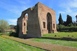 The ruins of the Baths of Caracalla in Rome, Italy