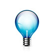 Vector light bulb icon