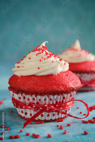 Photo: Red velvet cupcake Red velvet cupcake