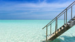 Treppe in den Indischen Ozean
