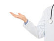  doctor holding something on his palm