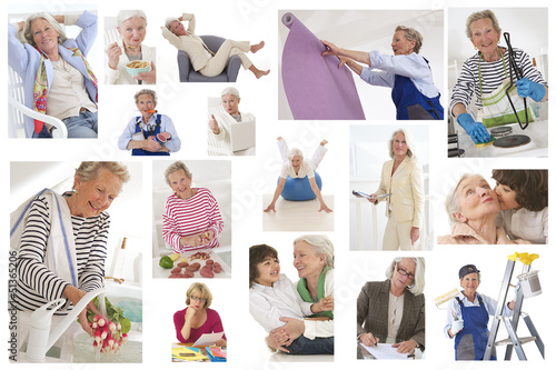 Photo: Retraite active des femmes - Patchwork Retraite active des femmes - Patchwork