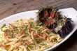spaghetti con i ricci di mare