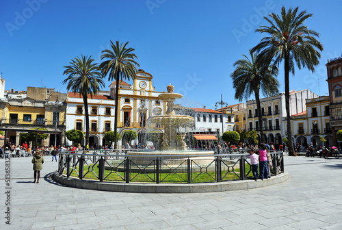 Photo: Plaza de España, Mérida Plaza de España, Mérida