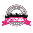 Vektor: Button: PARTY – LADIESNIGHT Button: PARTY – LADIESNIGHT