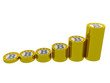 Illustration: bitcoins evolution bitcoins evolution