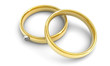 Hochzeitsringe, Konzept Partnerschaft