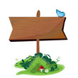 Wood-sign