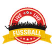 Button: Live! Fußball!