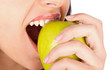 Bitten Green Apple