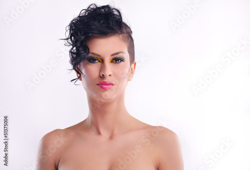 Photo: Beautiful Woman with Luxury Makeup Beautiful Woman with Luxury Makeup