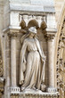 Sculptures of saints of Notre Dame de Paris