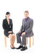 Photo: global business image on white background global business image on white background