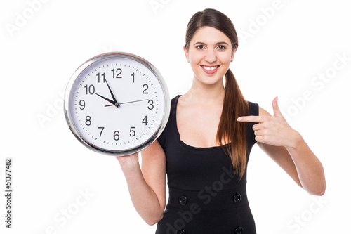 Photo: Make note of the time, please! Make note of the time, please!