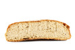 Halved rye bread