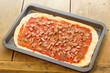 Home made pizza