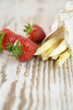 Erdbeeren und Spargel