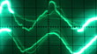graphics from the screen of an oscilloscope