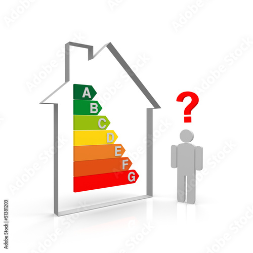 Illustration: Haus, Euro, Kosten, Energieausweis, Sanierung, Haus, Euro, Kosten, Energieausweis, Sanierung,