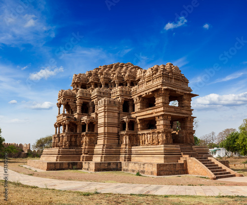 Photo: Sasbahu temple in Gwalior fort Sasbahu temple in Gwalior fort