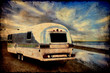 Retroplakat - Strandcamping
