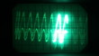 graphics from the screen of an oscilloscope