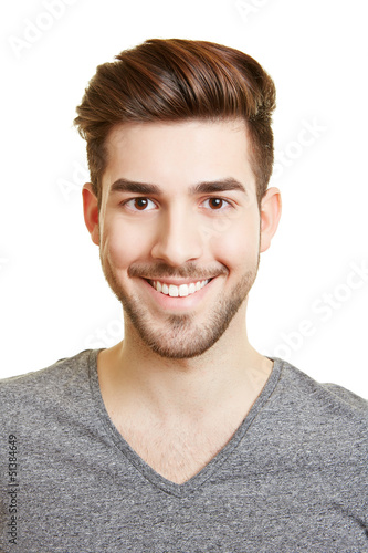 Photo: Bewerbungsfoto eines jungen Mannes Bewerbungsfoto eines jungen Mannes