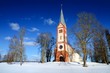 old Lutheran church in Krimulda, Latvia