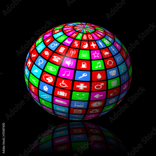 Photo: internet background internet background