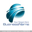 abstract business logo vector