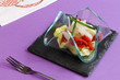 Ensalada en bol de degustación