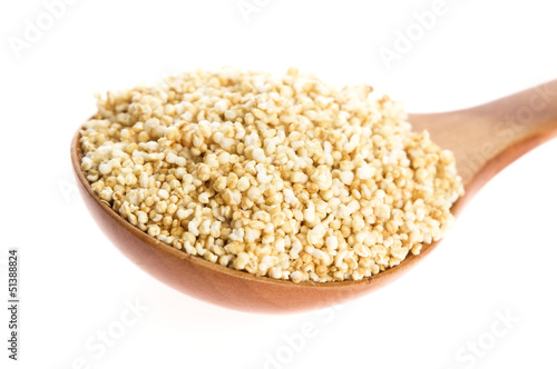 Photo: Amaranth popping, gluten-free, high protein grain cereal Amaranth popping, gluten-free, high protein grain cereal