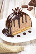 cream chocolate fruit cake sweet food dessert
