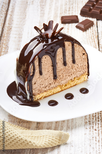 Photo: cream chocolate fruit cake sweet food dessert cream chocolate fruit cake sweet food dessert