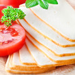 Käse und Tomaten