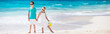 Little kids at beach