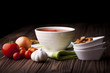 Red tomato soup
