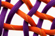 Photo: colorful rope net colorful rope net