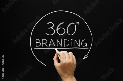 Photo: 360 Degrees Branding Concept 360 Degrees Branding Concept