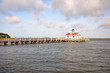 Roanoke Marshes Lighthouse in Roanoke Island, North Carolina