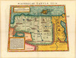 Egypt vintage map
