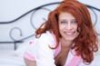 Seductive redhead girl