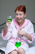 alcoholic woman