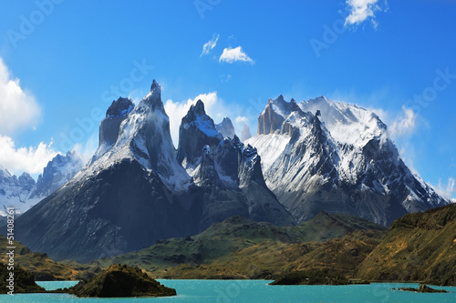 Photo: Epic beauty of the landscape - Cliffs of Los Kuernos Epic beauty of the landscape - Cliffs of Los Kuernos