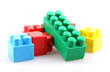 Plastic building blocks