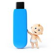 3d rendered toon character - cute baby