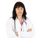 Photo: Friendly woman doctor Friendly woman doctor