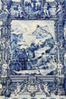 Azulejos on Capela das Almas in Porto, Portugal