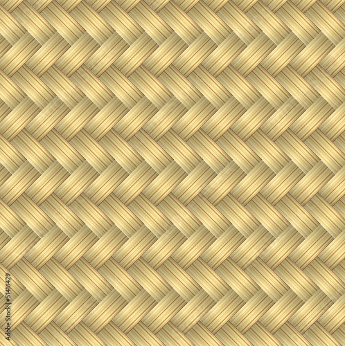 Vector: Texture of woven straw Texture of woven straw