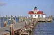 Roanoke Marshes Lighthouse in Roanoke Island, North Carolina